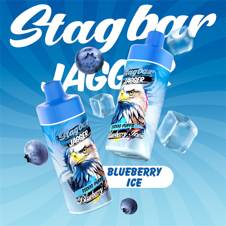Stag bar JAGGER 15K Puffs Stagbar Wholesale JAGGER 15K Disposable Vape - Image 1