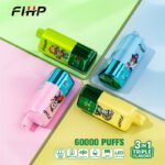 FIHP 60000 3in1 Triple Flavors Disposable Vape Wholesale - Image 6