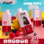 FIHP 60000 Puffs Triple Flavors EU warehouse