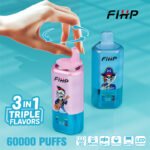 FIHP 60000 3in1 Triple Flavors Disposable Vape Wholesale - Image 5