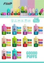 FIHP 60000 3in1 Triple Flavors Disposable Vape Wholesale - Image 4