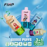 FIHP 60000 Puffs Triple Flavors EU warehouse - Image 2