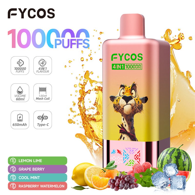 FYCOS 4 IN 1 100K puffs FYCOS 4 IN 1 100K puffs Wholesale Disposable vape - Image 1