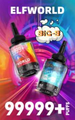 ELFWORLD Big-B 99999+ big puffs wholesale vape - Image 5