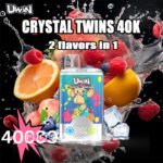 Uwin Crystal Twins 40k Puffs Dual Flavors Disposable Vape - Image 5