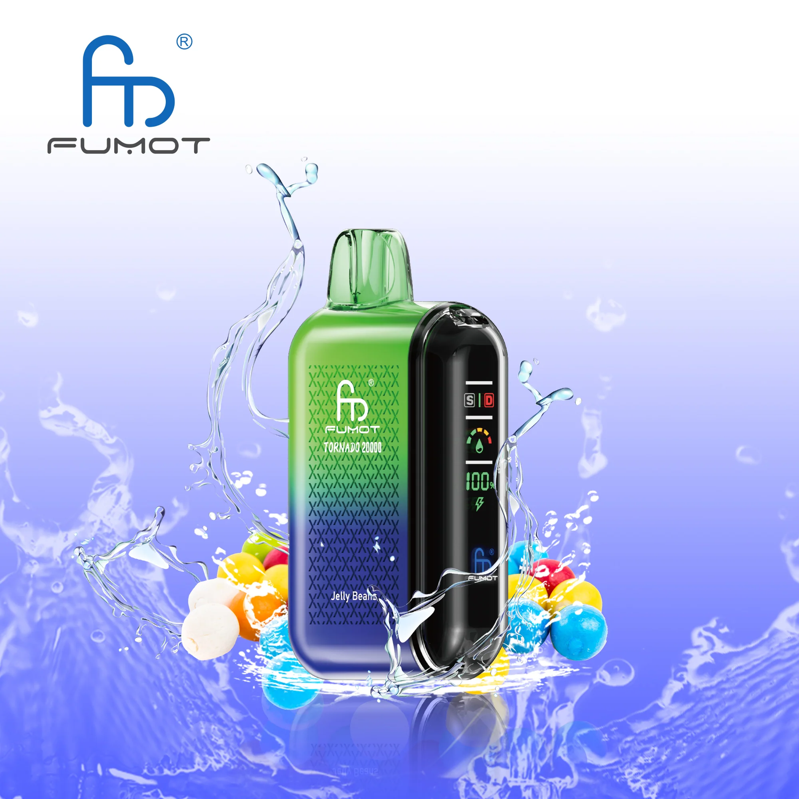 Fumot Tornado 20000 Fumot Tornado 20000 Dual Mesh Disposable Vape - Image 1