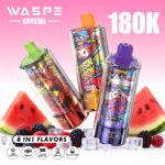 Wholesale Waspe 180k 8in1 puffs disposable vape - Image 8