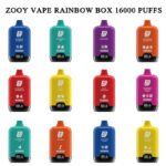 zooy rainbow 16000 puffs disposable vape