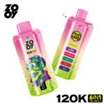 ZOOY 6 IN 1 120K puffs Disposable vape - Image 7