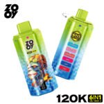 ZOOY 6 IN 1 120K puffs Disposable vape - Image 5