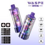 WASPE 8in1 Crystal 180K disposable vape wholesale