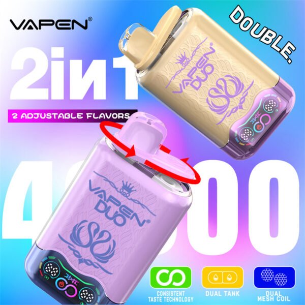 VAPEN DOU 40K Puffs – Dual-Flavor +|2%/5% Nic
