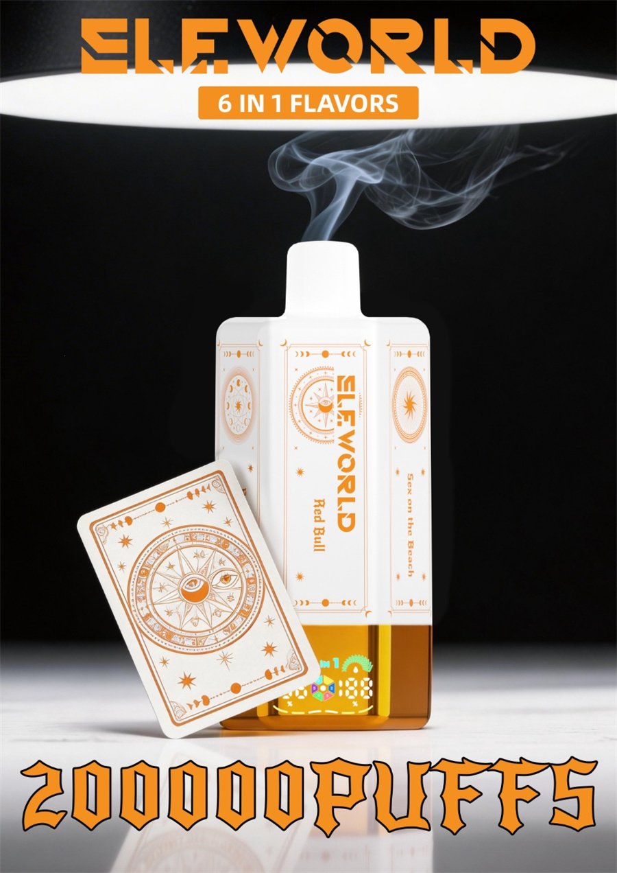 ELEWORLD 6in1 200k puffs07 ELEWORLD 200k puffs 6in1 disposable vape Europe - Image 1