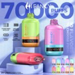 HIFANCY SUPER 70K Puffs Disposable vape EU warehouse