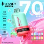 HIFANCY SUPER 70K Puffs Disposable vape EU warehouse - Image 5