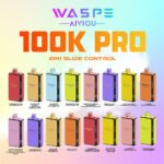 WASPE Dual Flavor 100k Pro Puffs disposable vape - Image 2