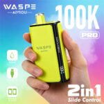 WASPE Dual Flavor 100k Pro Puffs disposable vape