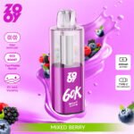 ZOOY fizzy 60k puffs disposable vape Poland wholesale - Image 3