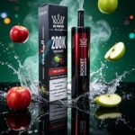 AL-WAHA Rocket 200K puffs disposable vape wholesale - Image 2
