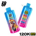 ZOOY 6 IN 1 120K puffs disposable vape EU warehouse - Image 6