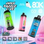 VAPEN RAZZLE 80K 3IN1 puffs EU warehouse - Image 4