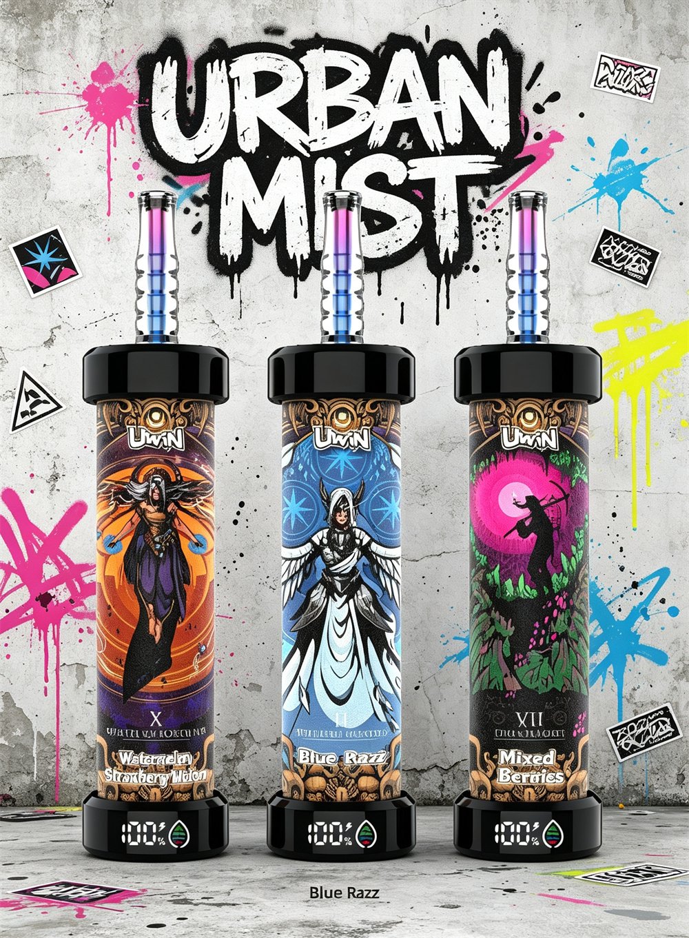 UWIN shisha 100K puffs UWIN SHISHA 100K puffs disposable vape wholesale - Image 1