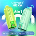 VAPEN HEXA 200K 6IN1 wholesale disposable vape - Image 4