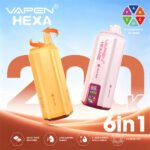 VAPEN HEXA 200K 6IN1 wholesale disposable vape - Image 3