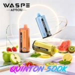 WASPE 10 in 1 Quinton 500K puffs disposable vape wholesale - Image 2