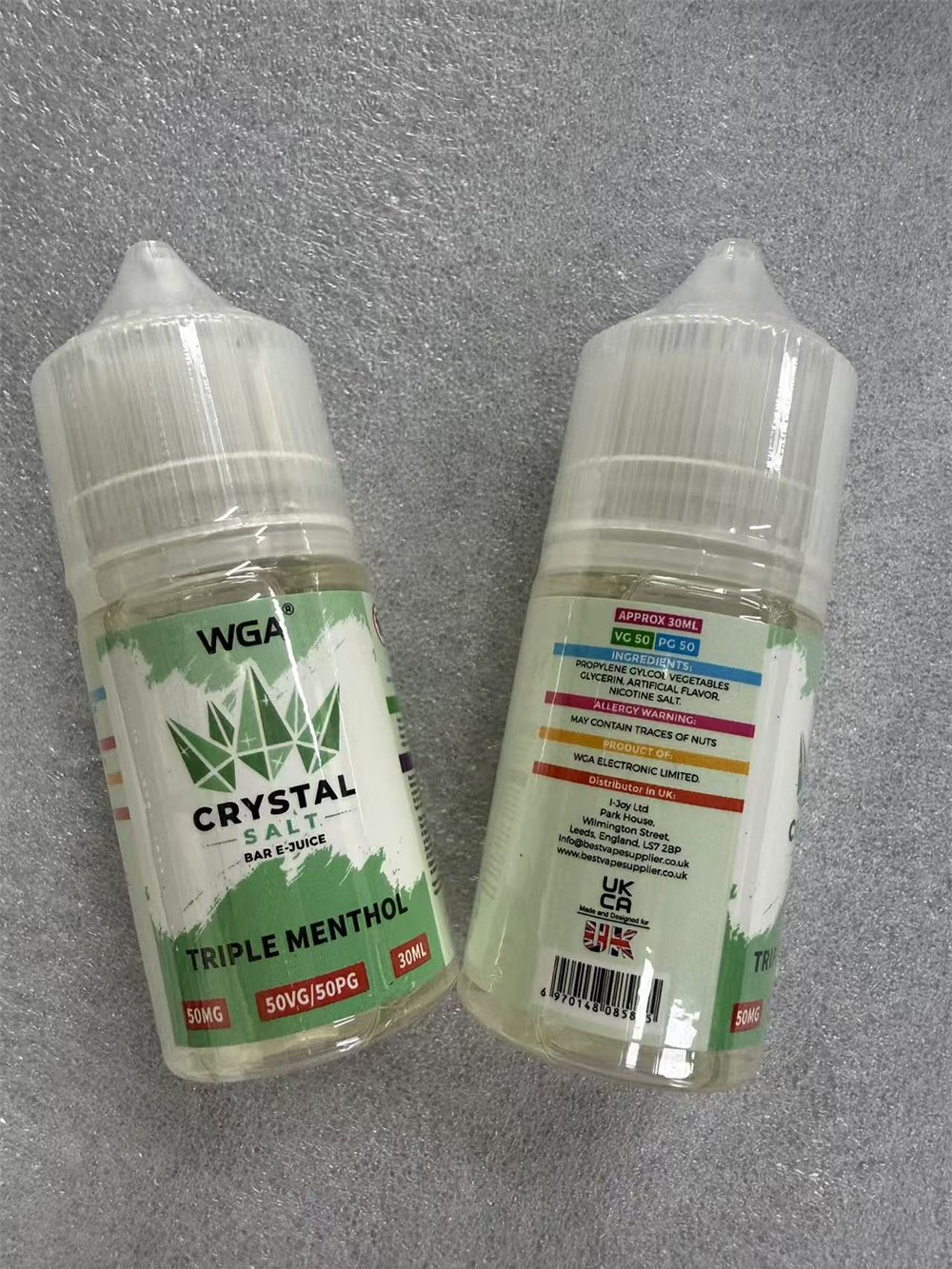 WGA 30ML E-liquid WGA 30ML E-liquid Salt Bar E-juice 50mg - Image 1